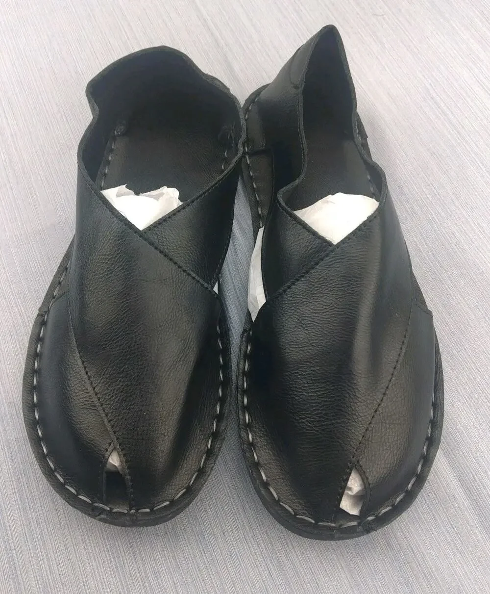 Summer Slippers Large Size Driving Slippers High End Business Men's Flats Sandal